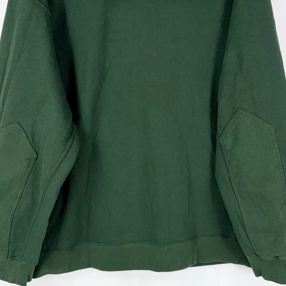 American Giant Heavyweight Relaxed Classic Hoodie Sweatshirt Men's XL Green - Picture 15 of 15